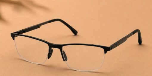 HALF RIM EYEGLASSES