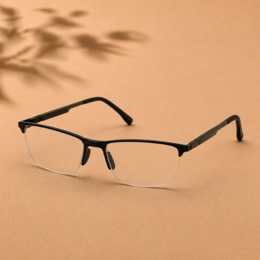 HALF RIM EYEGLASSES