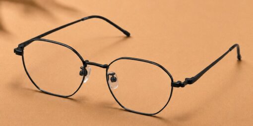 HEXAGONAL EYEGLASSES