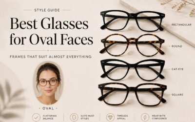 Best Glasses for Oval Faces: Frames That Suit Almost Everything
