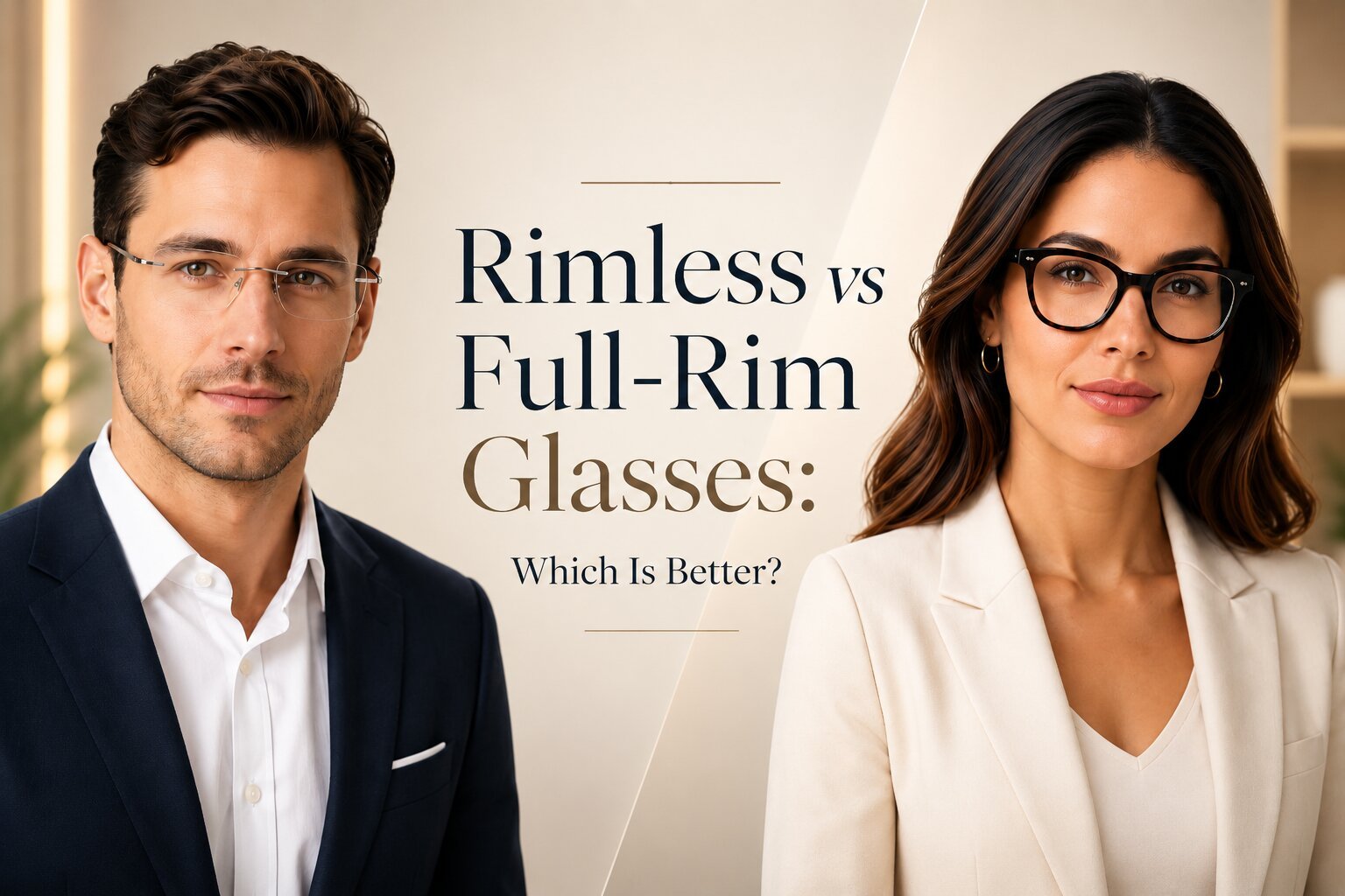 rimless vs full-rim glasses: which is better?