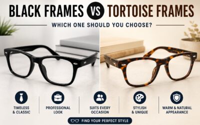 Black Frames vs Tortoise Frames: Which One Should You Choose?